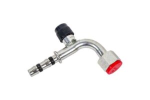 Фитинг Manuli O-Ring 10мм 90° R134A заправочный
